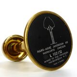 Scandinavian candle holder Hans-Agne Jakobsson Claudia honey L10232 1960