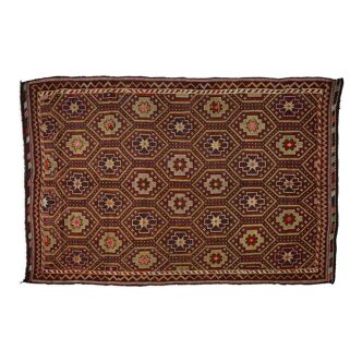 Anatolian handmade kilim rug 307 cm x 207 cm
