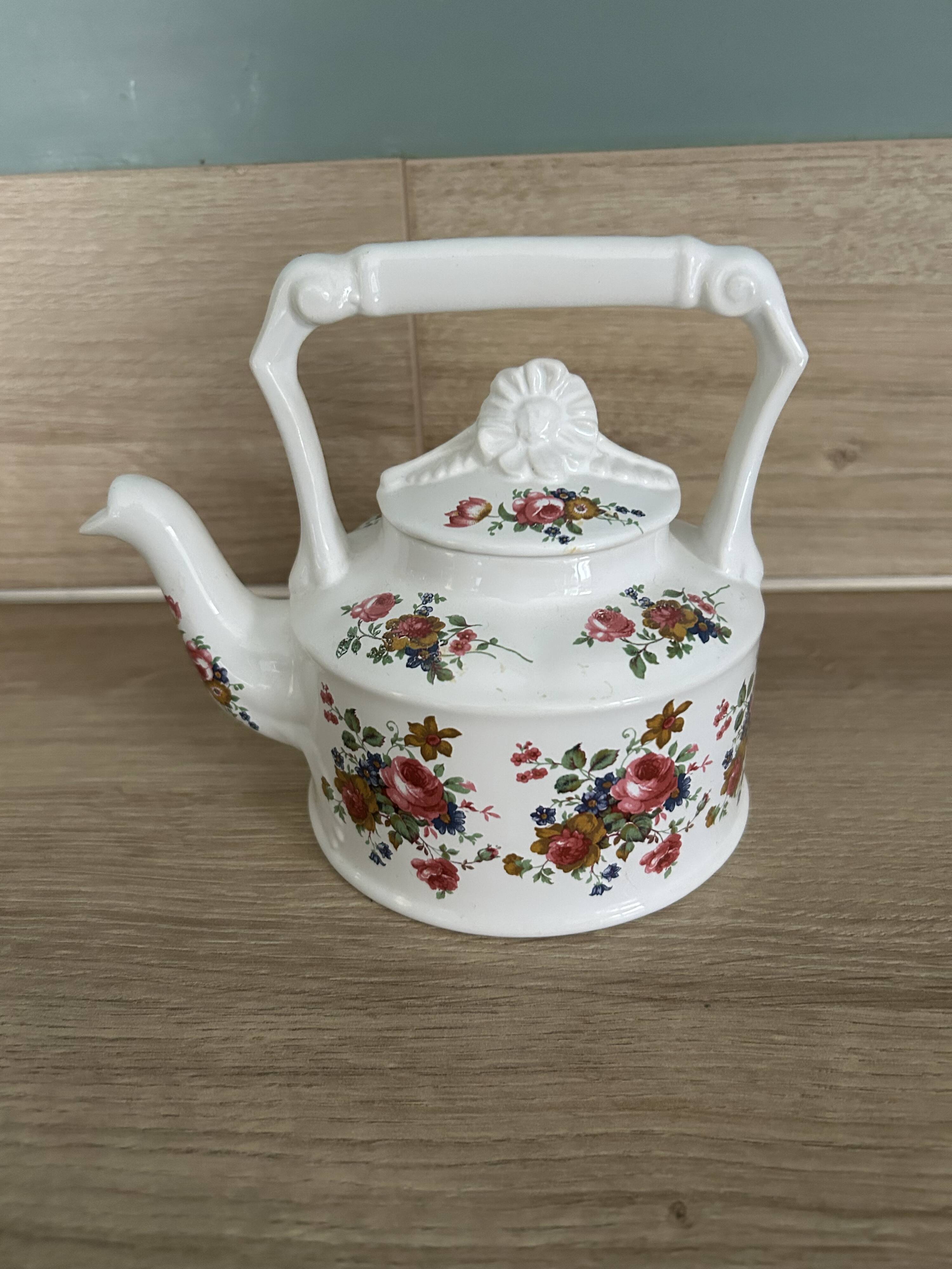 English porcelain teapot