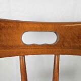 Set of 4 country style chairs, 80s