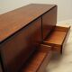 Commode en palissandre, design danois, années 1970, fabricant : Omann Jun