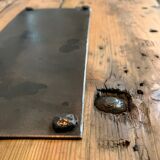 Established cast-iron stand shop console