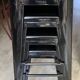Tabouret haut de bar industriel tolix h75 empilables noir