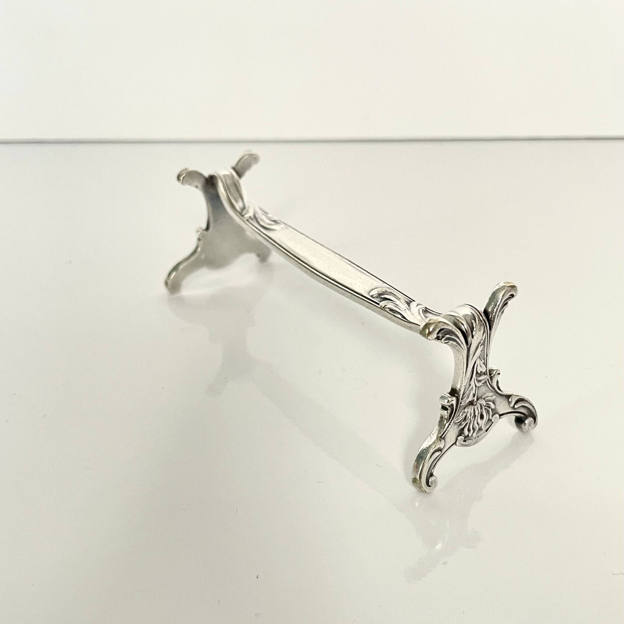 5 knife rests, "Chrysanthemum" model, from Maison Christofle
