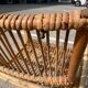 Lot de 3 fauteuils rotin Wengler