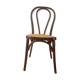 Bistro chair in wood and cannage