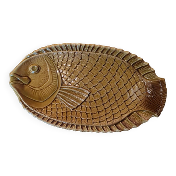 Grand plat poisson Sarreguemines