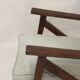 Scandinavian armchair in beech 60s