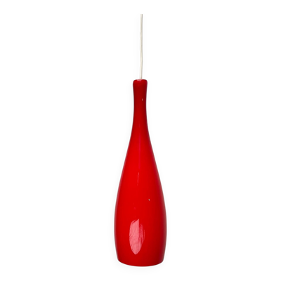 Suspension en verre du modèle danois milieu du siècle par Jacob E. Bang pour Fog & Mørup et Holmegaard, années 1960