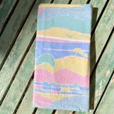 Vintage pastel bolster case