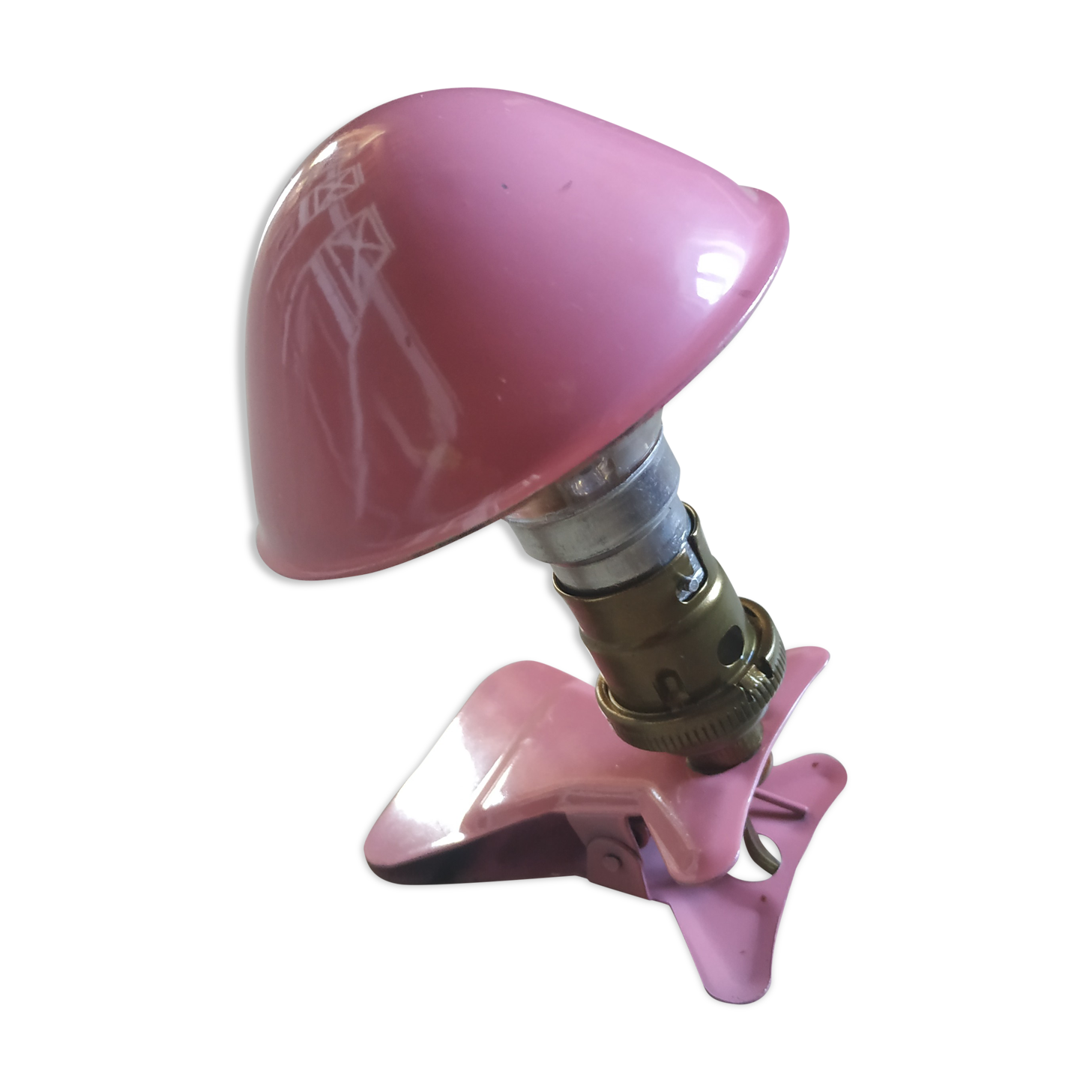 Clamp mushroom lamp