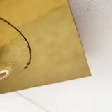 Ceiling lamp or wall sconce in brass from the mid-century German space age by Cosack, 1960s.