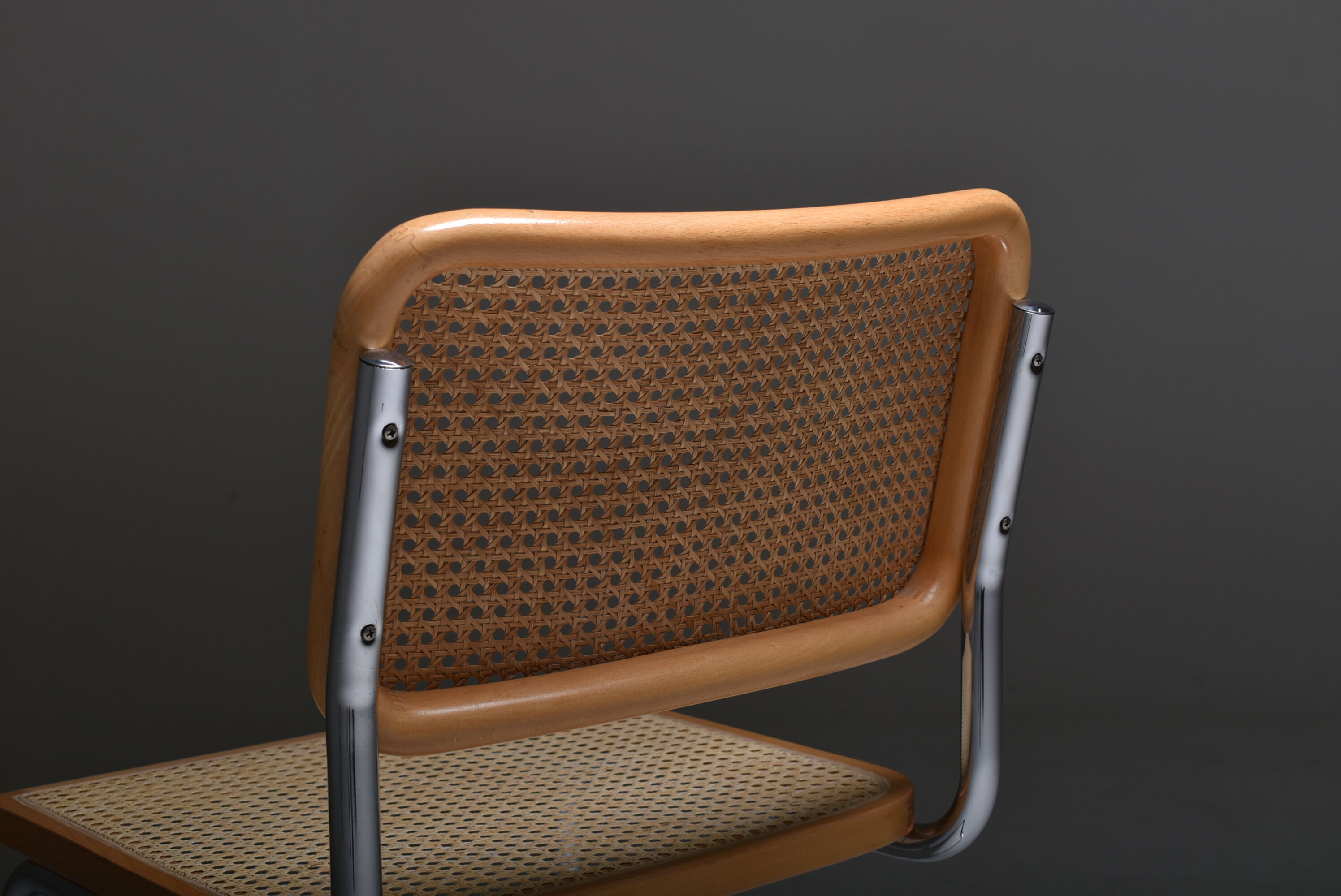 Série de 6 chaises Cesca B32 Marcel breuer Italie