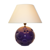 Plum shaped ceramic ball lamp, 1970