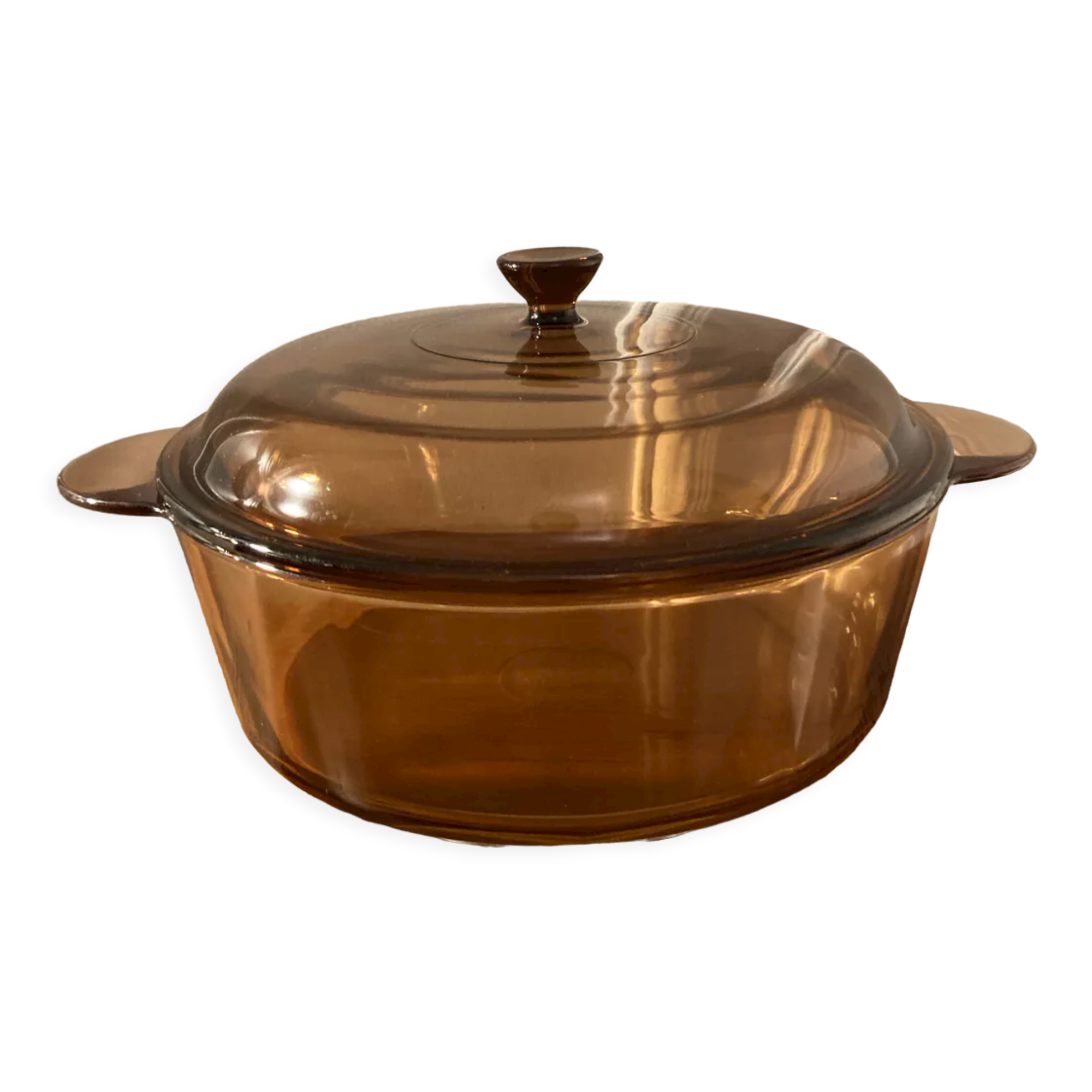 Smoked glass casserole