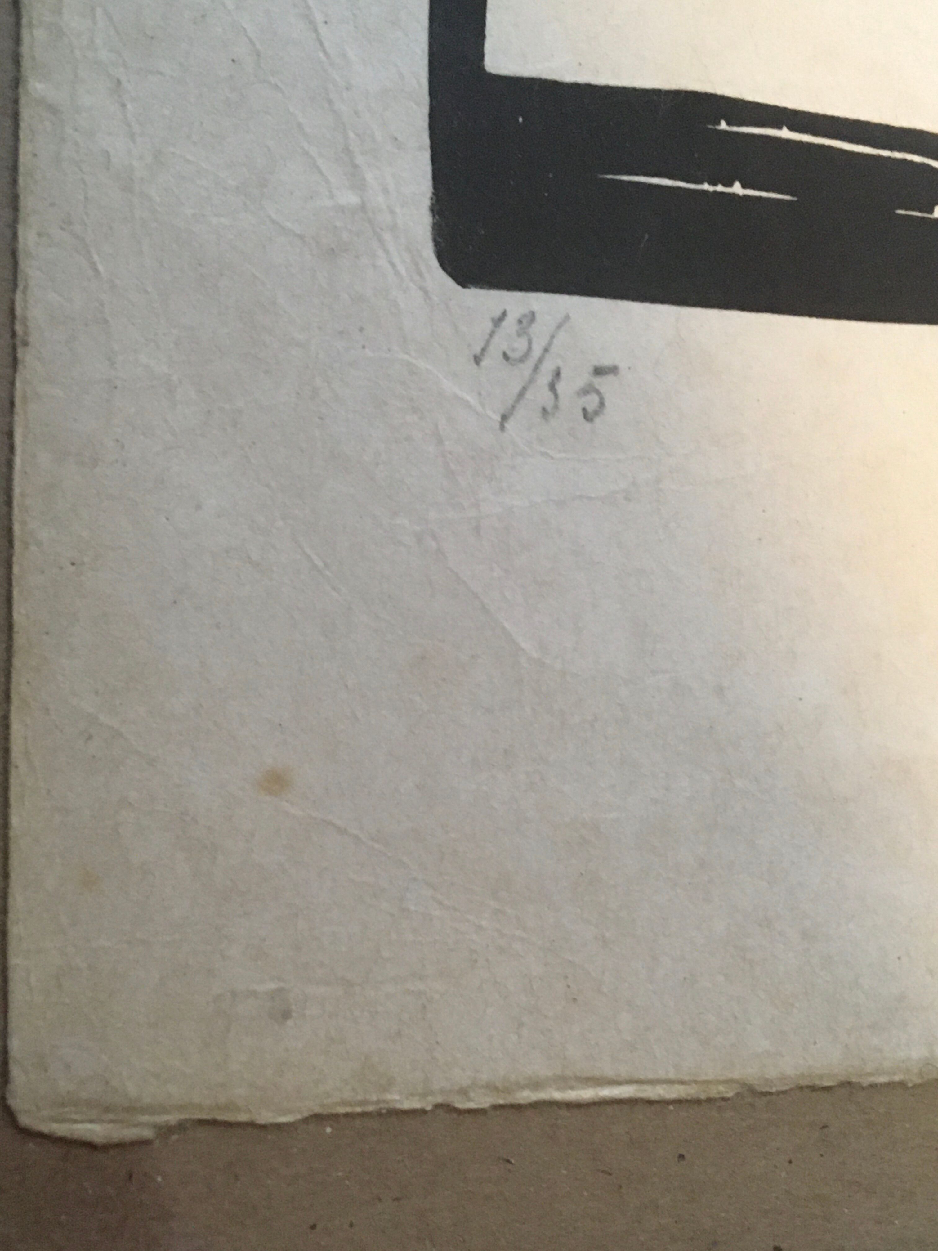 Original illustration numbered Philippe Charles BURNOT 1924