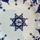 Flat plate ironstone Sarreguemines Cluny