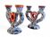 Midcentury Ceramic Candelabra by Vallauris, Gaudí Style, France, 1950s