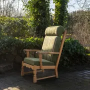 Lounge Chairs in Oak, Henry Kjærnulf Style, 1970s Danish Design