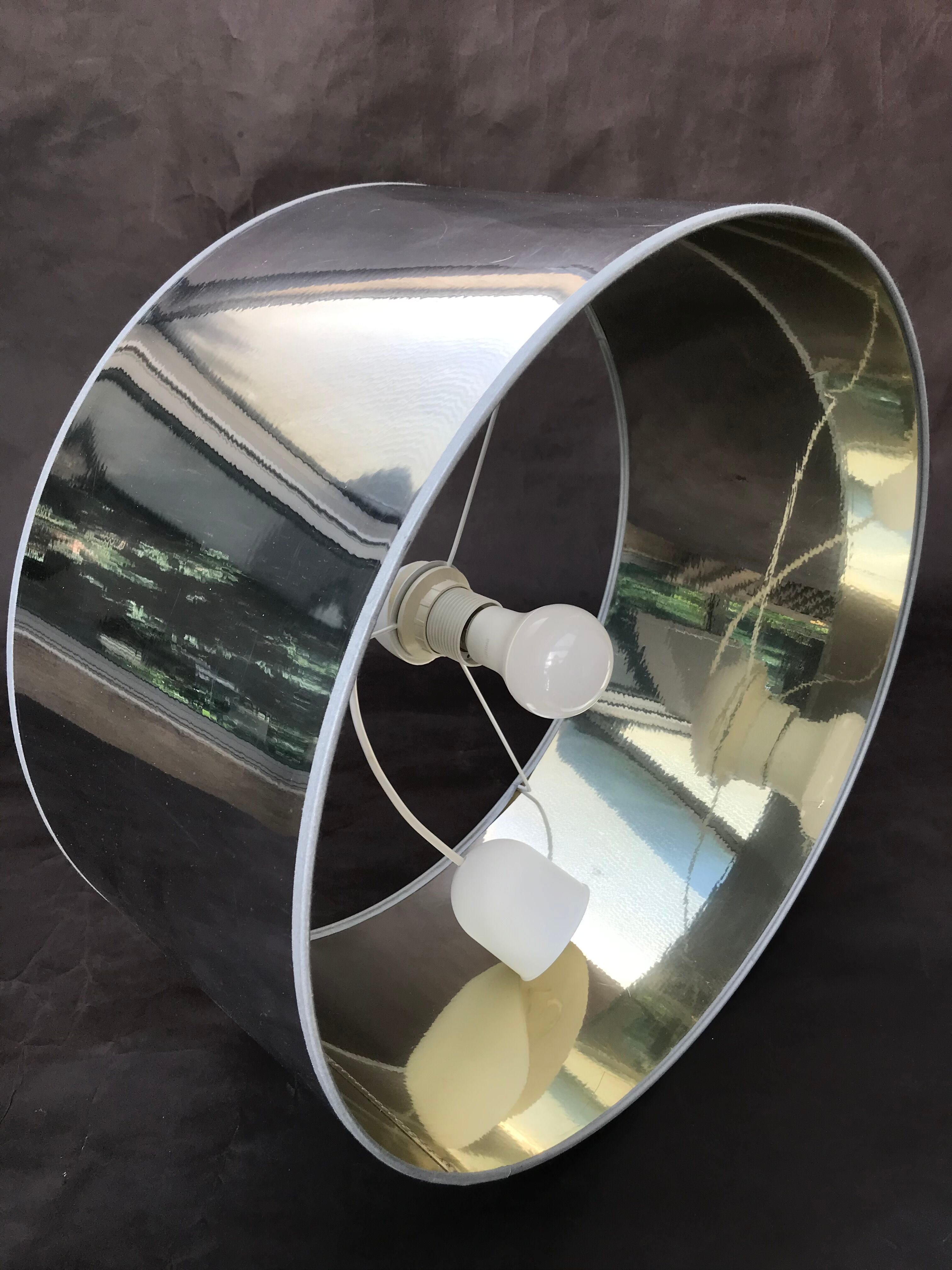 Mirror lampshade