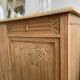 Grand Art Deco buffet in solid oak - Vintage sideboard