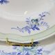 9 Antique KG Lunéville Plates, Regence Model