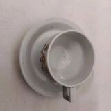 Vintage Bergère De France Espresso Cup and Saucer Set