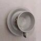 Vintage Bergère De France Espresso Cup and Saucer Set