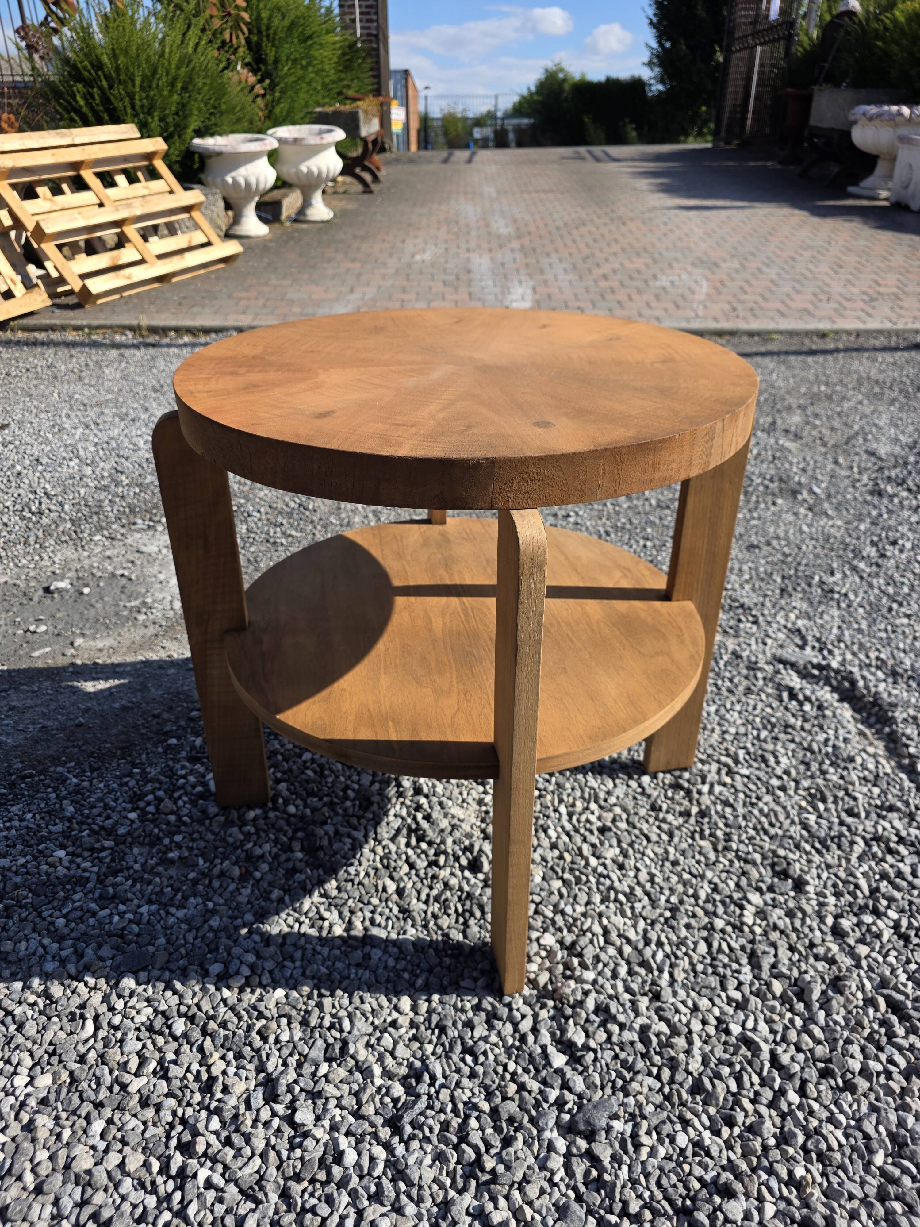 Art Deco coffee table in mahogany, 1930.