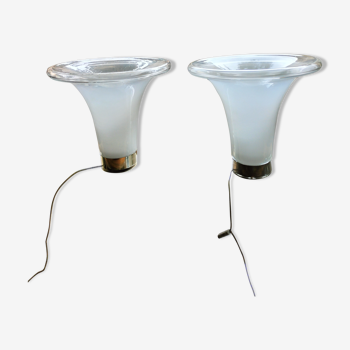 Pair of lamps by Gino visttosi