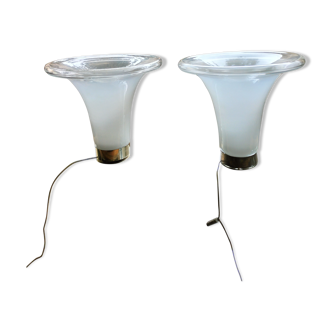 Pair of lamps by Gino visttosi