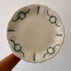 Compote dish or antique footed plate in ironstone - Villey de Longc