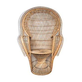 Armchair Emmanuelle rattan