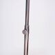 Bauhaus Adjustable Floor Lamp in Walnut and Chrome attributed to R. Slezák, Czech, 1930s