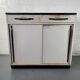 Kitchen sideboard in weathered Formica