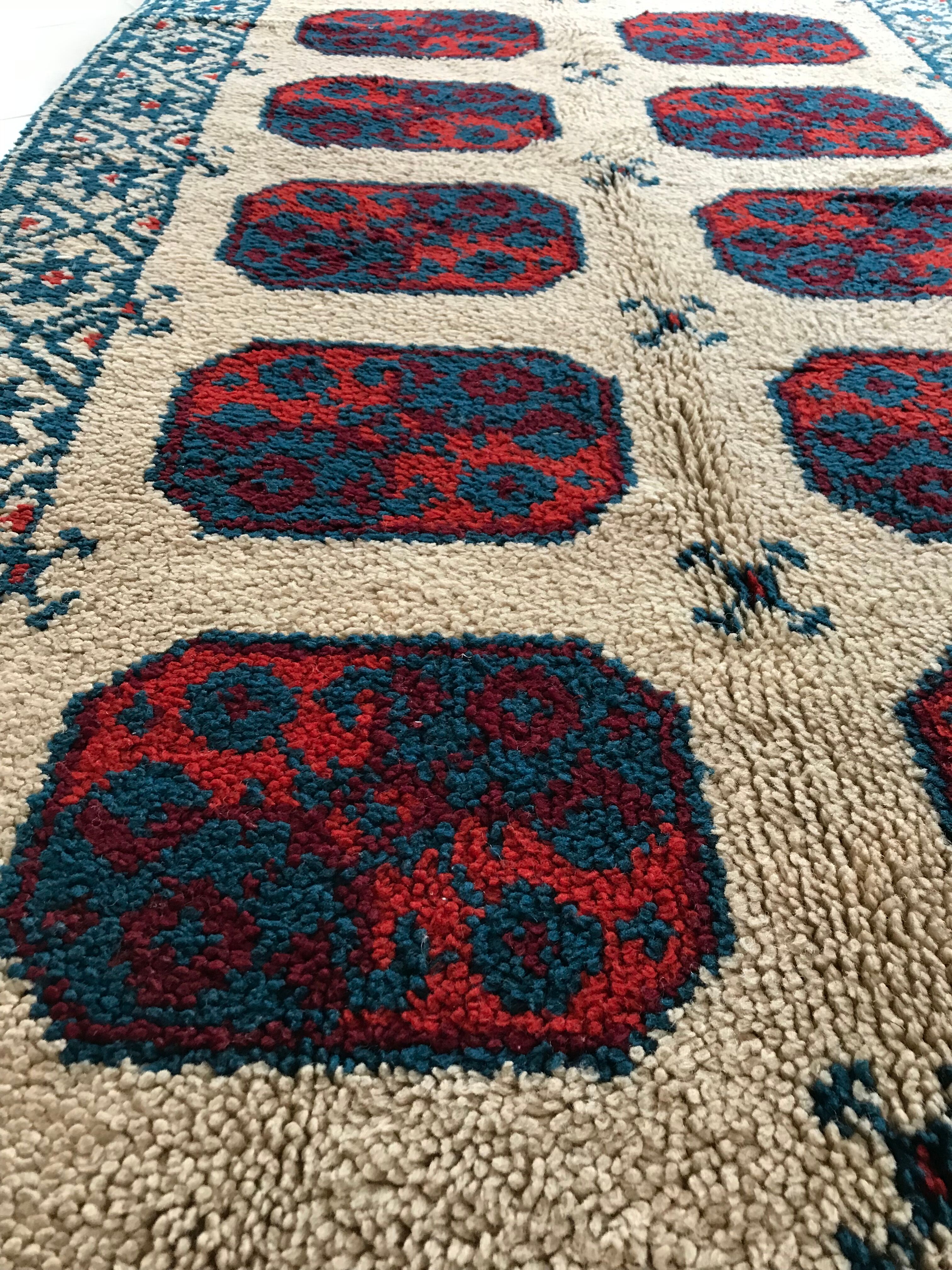 Hallway carpet Berber year 50 115x345cm