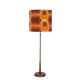 Lips lampshade H38 D45 - vintage 70s fabric