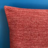 Red striped cushion