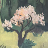 Printemps en Provence, art edition Guy Spitzer, no 3 of 250, signed by the artist, Yves Brayer