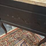 Commode De Style Louix XV En Marqueterie
