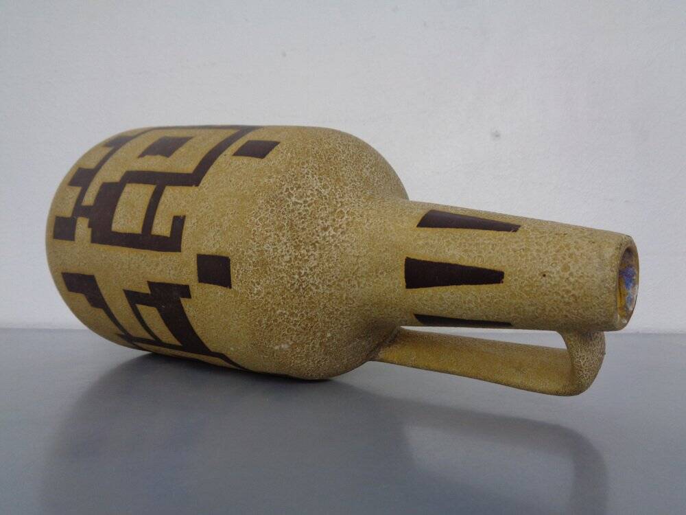 Mid-Century German Studio Ceramic Vase, 1950s