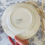 Assiette dessert Digoin Sarreguemines collection Basque