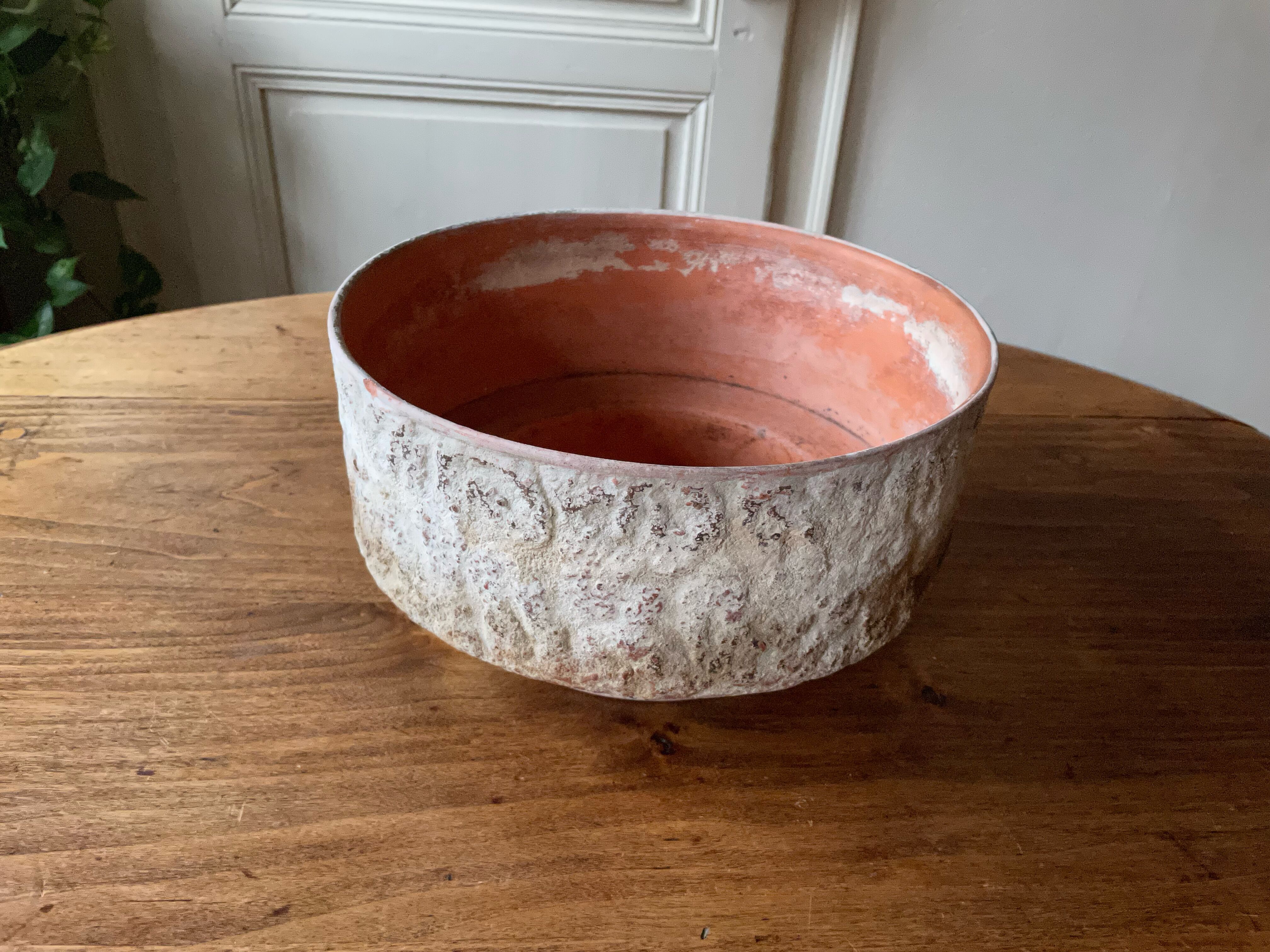 Terracotta flower pot