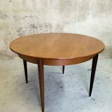 Vintage teak round table