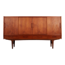 Teak highboard, Danish design, 1970s, manufactured by Børge Dam