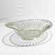 SILVER METAL BANQUETTE CHRISTOFLE GALLIA COLLECTION