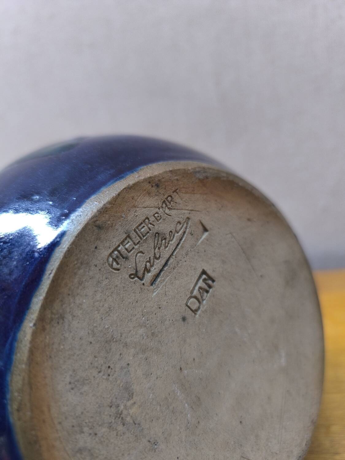 Labrec ceramic vase 1980