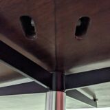 Table de conférence en palissandre d'Osvaldo Borsani pour Tecno 1968