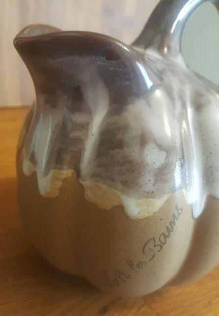 Pitcher Alpho ceramic of St Uze melon shape