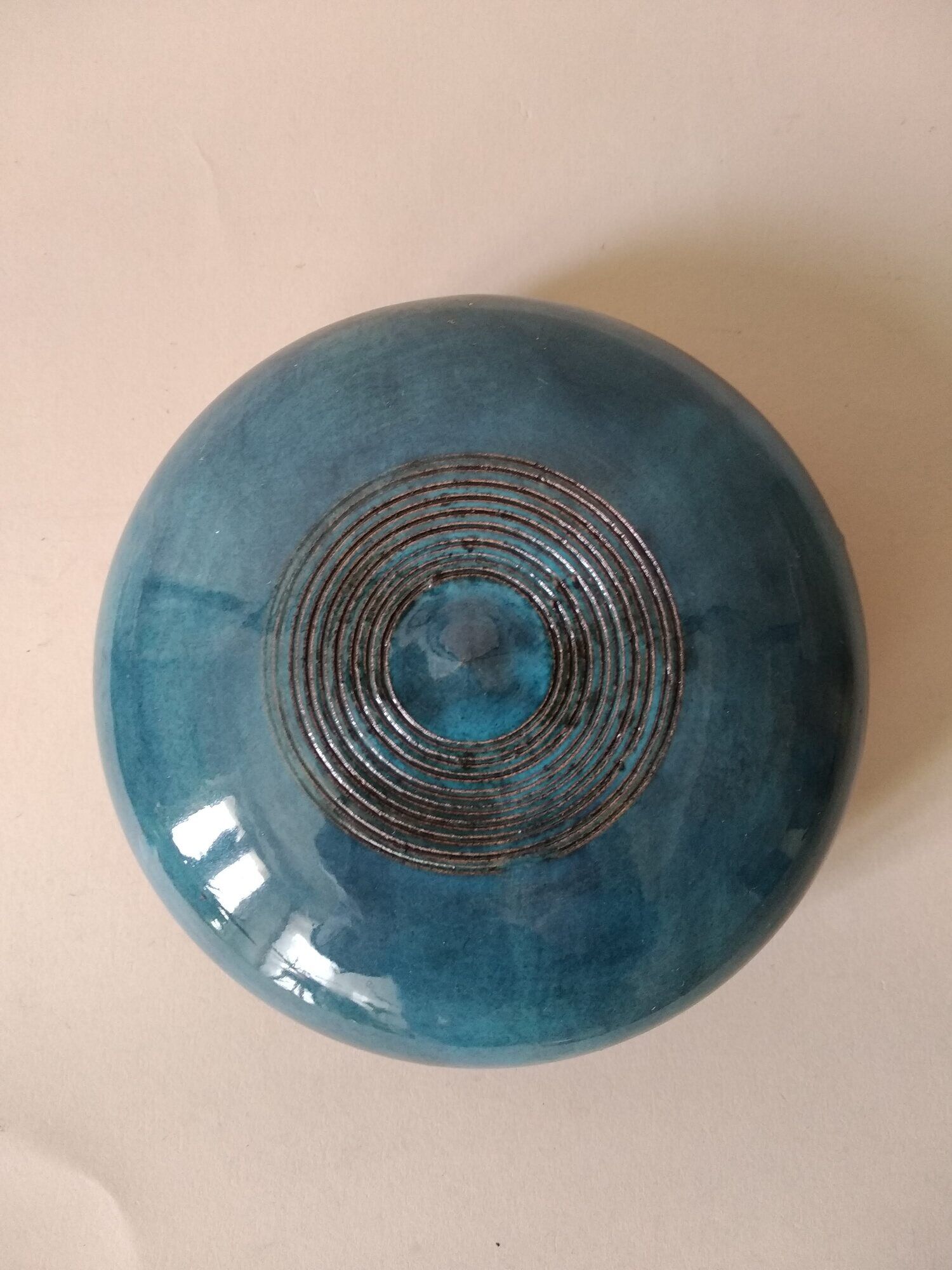 Ceramic wall vase 60s ° Jean Varoqueaux La Poterie Perigordine
